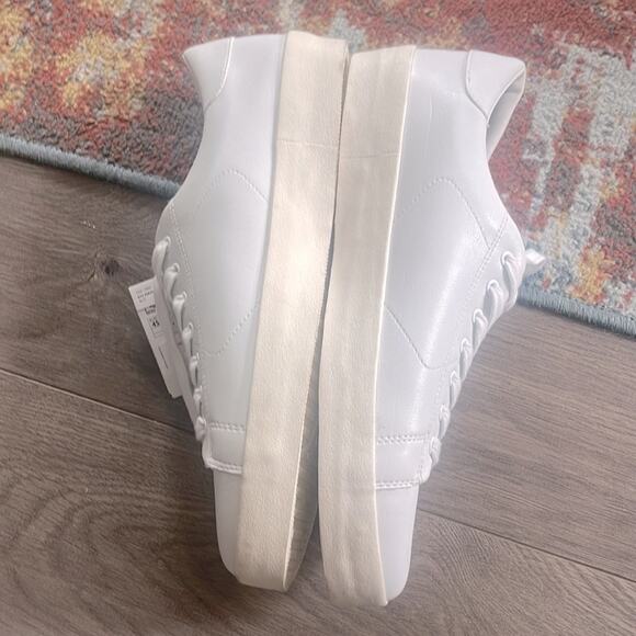 MNG Mango size 45 white man fashion sneaker shoes - Picture 6 of 9